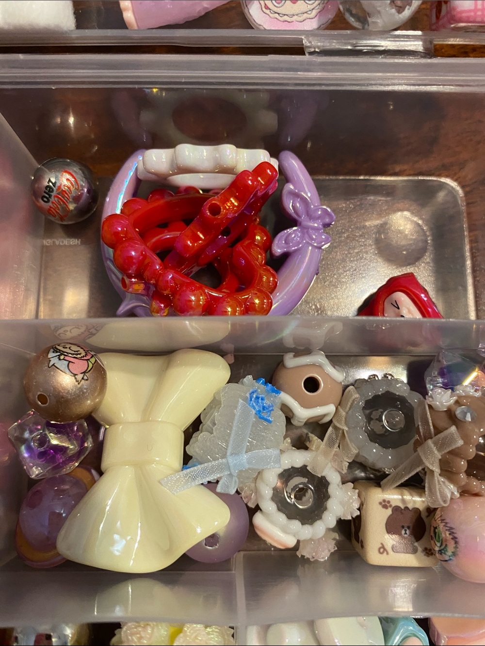 Bundle Beads Labubu Theme focals, random colors mixed lot - Picture 5 of 8